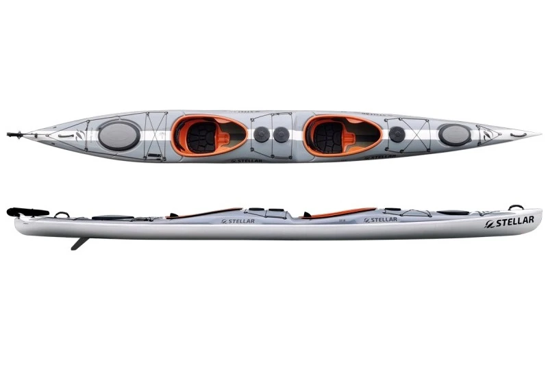 Stellar Convertible Single-ke-Tandem Touring Kayak